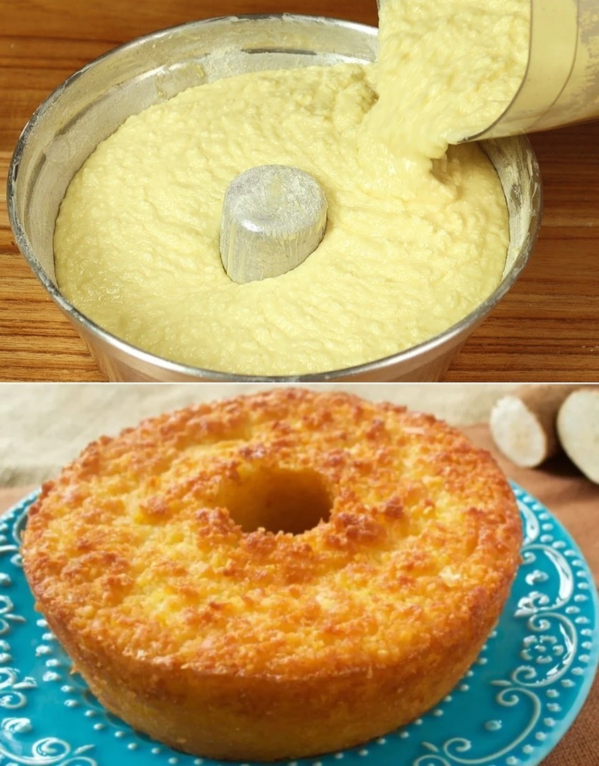 bolo de aipim