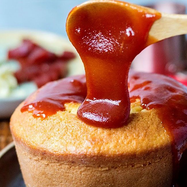 Calda de Goiabada para Bolo
