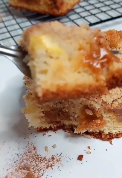 crumble de banana com doce de leite