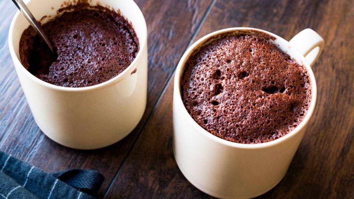 Bolo de Caneca de Chocolate