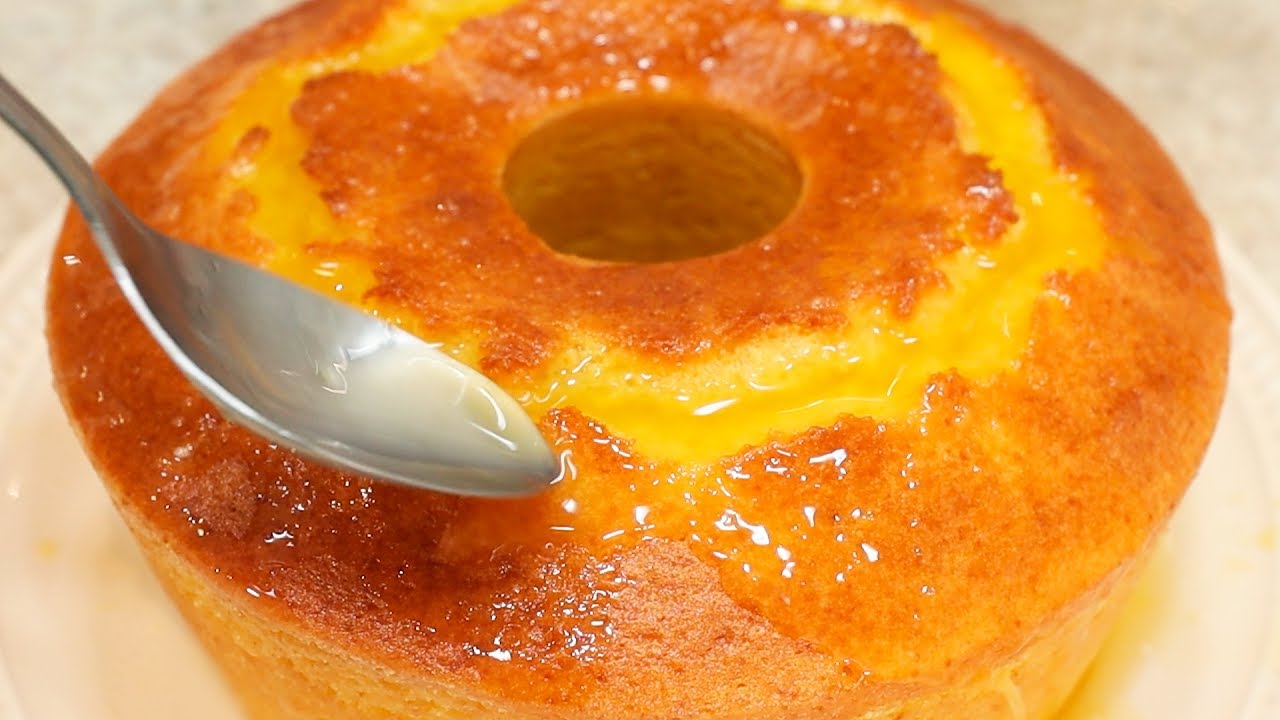 Receita de Bolo de Laranja Simples